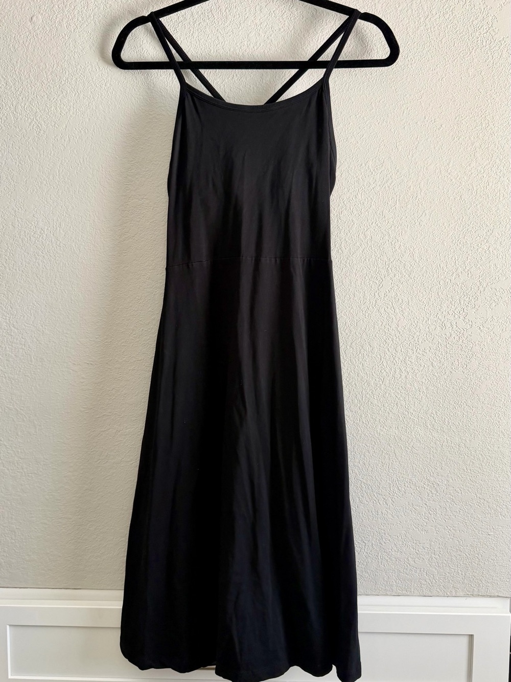 Pact Black Strappy Maxi Dress